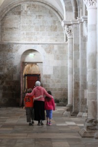 Happy Grandkids in Vezelay