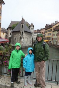 Oh, I could definitely talk in French about this weather in Annecy from five months ago