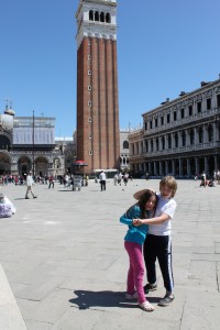 fighting time in venice